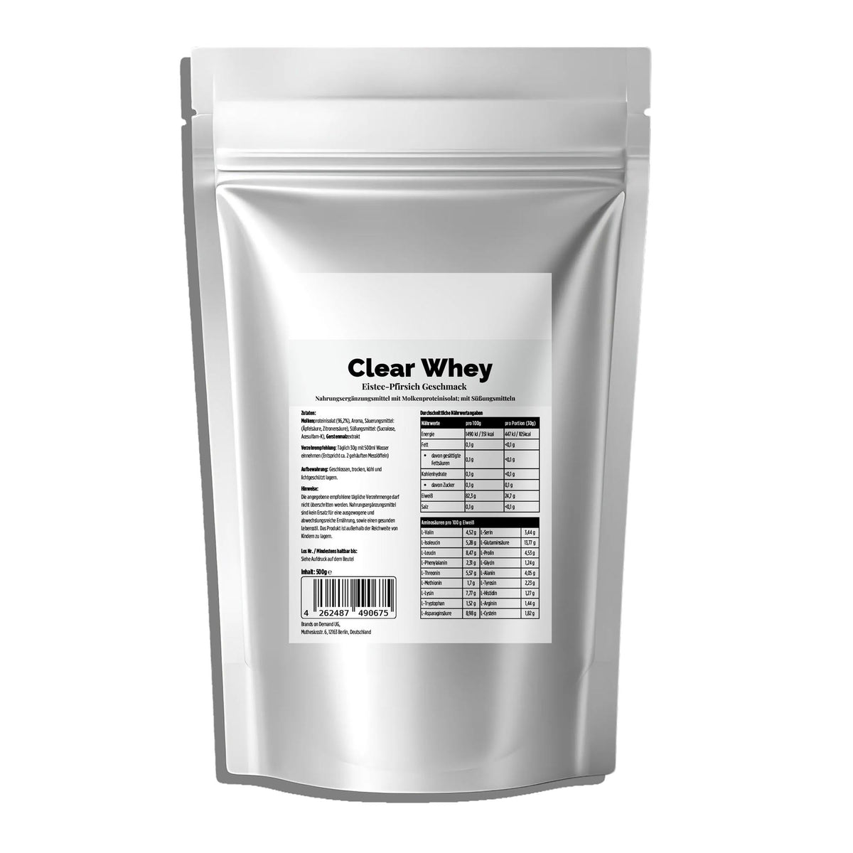 Clear Whey Protein Iced Tea Peach - 500g