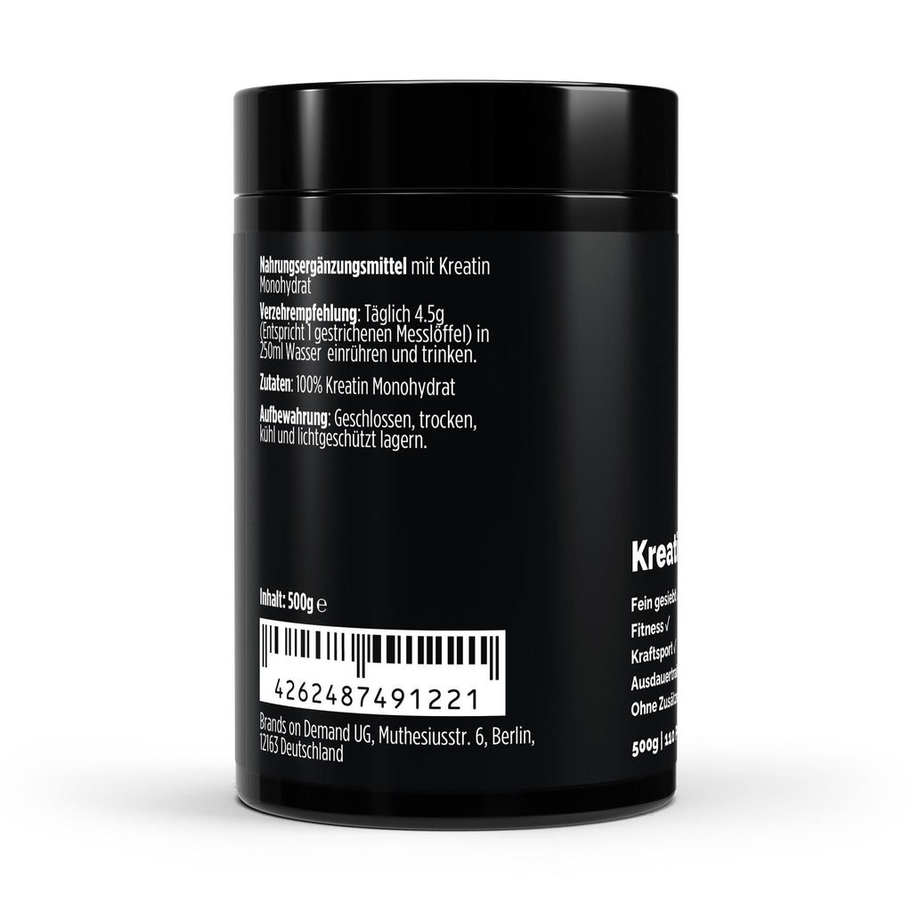 Creatine Monohydrate - Flavorless - 500g
