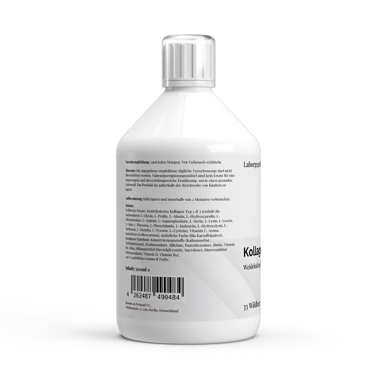Collagen Vital PLUS+ Shots (1500 DA) - Wild Berry - 500ml
