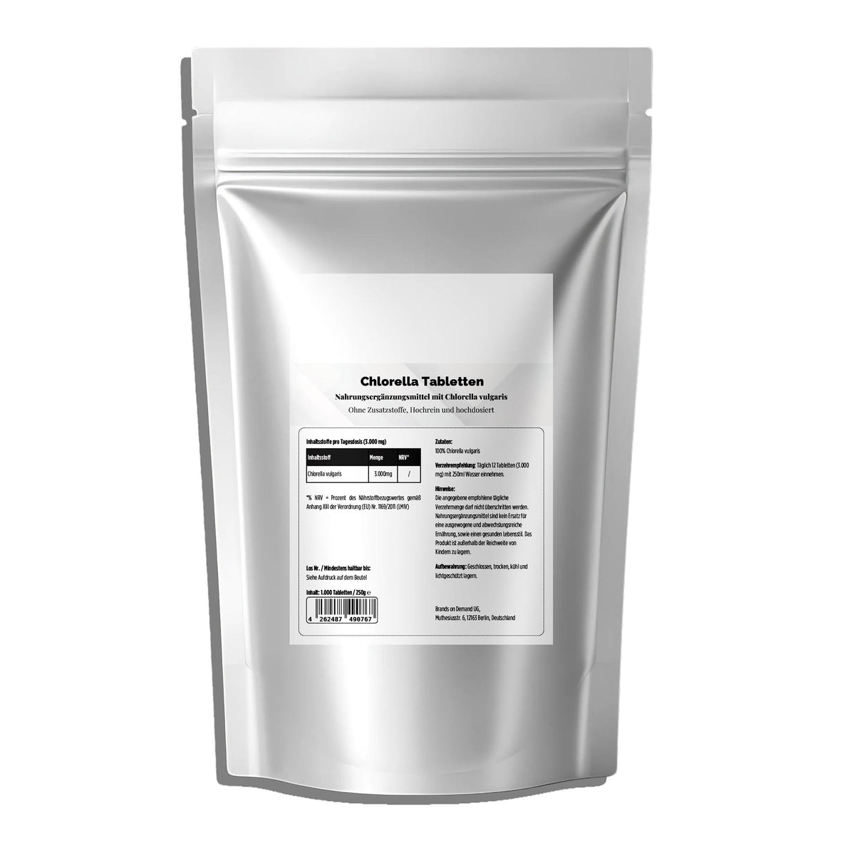 Chlorella - 1000 tablets